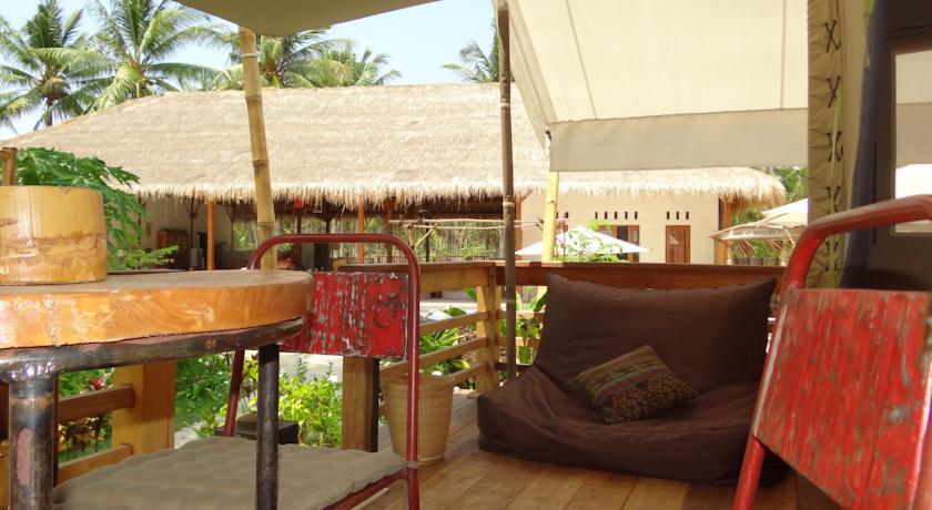 La Cocoteraie Ecolodge - Luxury Glamping Tents Gili Trawangan Rom bilde