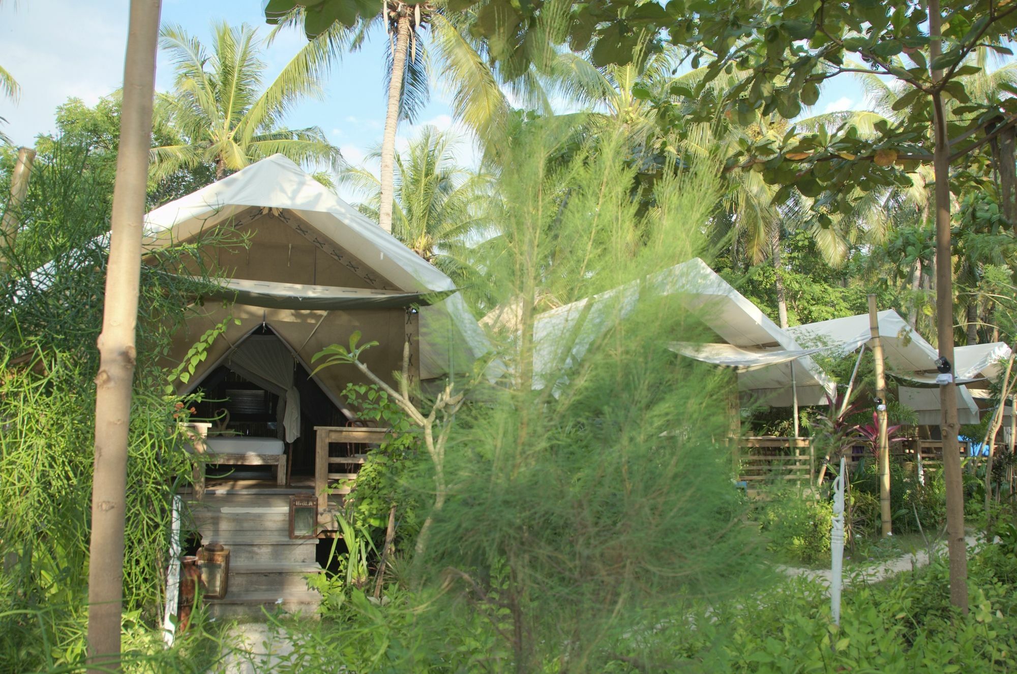 La Cocoteraie Ecolodge - Luxury Glamping Tents Gili Trawangan Eksteriør bilde